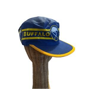 Vintage Buffalo Sabres Painters Hat Universal Industries Cap Old Logo Tuch NHL
